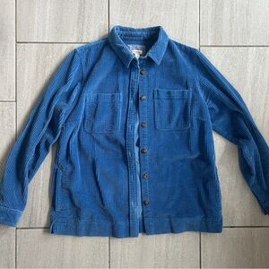 L.L. Bean Women’s Blue Corduroy Shirt Jacket